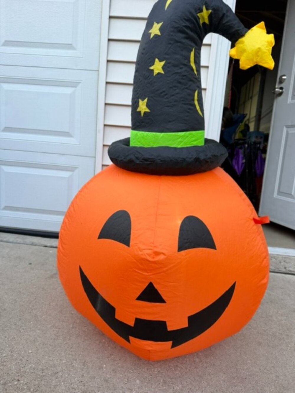 Halloween 🎃 pumpkin decoration inflatable holiday fall decor